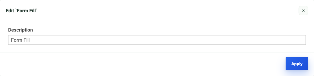 Live v2 Form Fill / Assign Form settings.